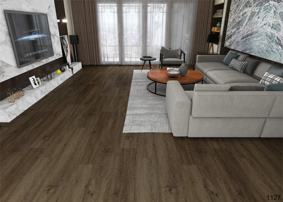 JH-1127 PVC Herringbone Rigid Core fireproof and waterproof SPC Plastic Flooring Wooden lvt vinyl flooring