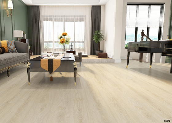 PVC Rigid Core SPC Waterproof Vinyl Tile Anti Skid Sound Insulation SPC Luxury Vinyl Plank
