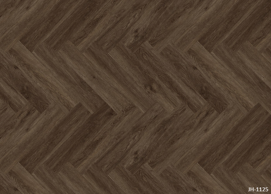 Waterproof Click Herringbone SPC Flooring 5mm-8mm Antiskid