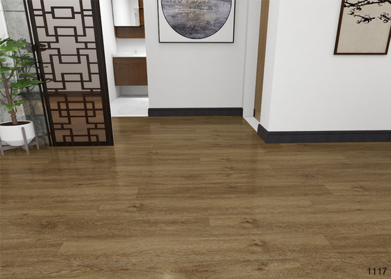Non Formaldehyde Herringbone SPC Flooring Super Stable