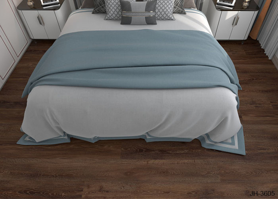 Eco Friendly Stone Plastic Vinyl Flooring Non Slip Strong Flexibility