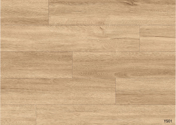JH-YS01 China 5mm pvc plastic waterproof vinyl tile wood plank click system rigid core manufacturer spc floor