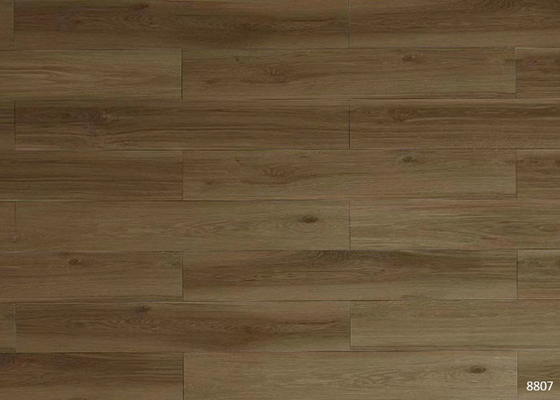 Office Wood Grain EIR SPC Flooring 8mm Anti Skid 1220mmx230mm