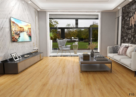6.5mm Wood Pattern Wood Look Spc Vinyl Flooring For Office